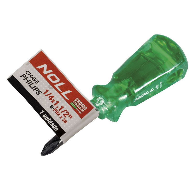 Chave Phillips Toco 1/4'' x 1.1/2'' (398,0014) - Noll