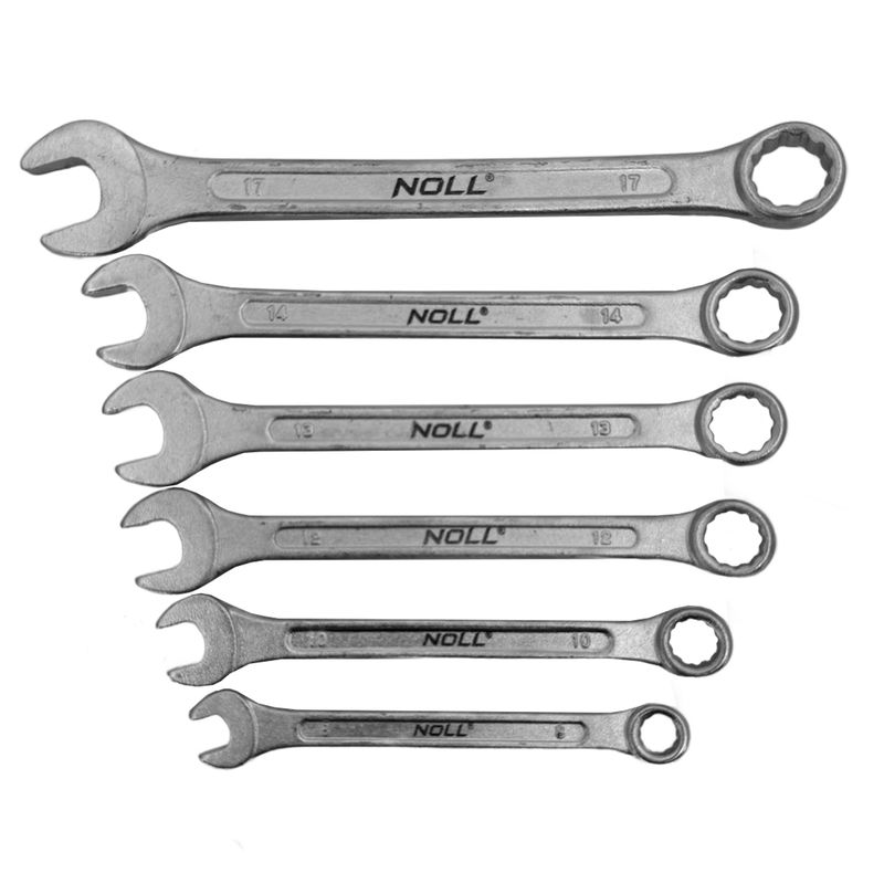 Jogo de Chaves Combinadas 6 Peças 8 - 17mm (408,0005) - Noll