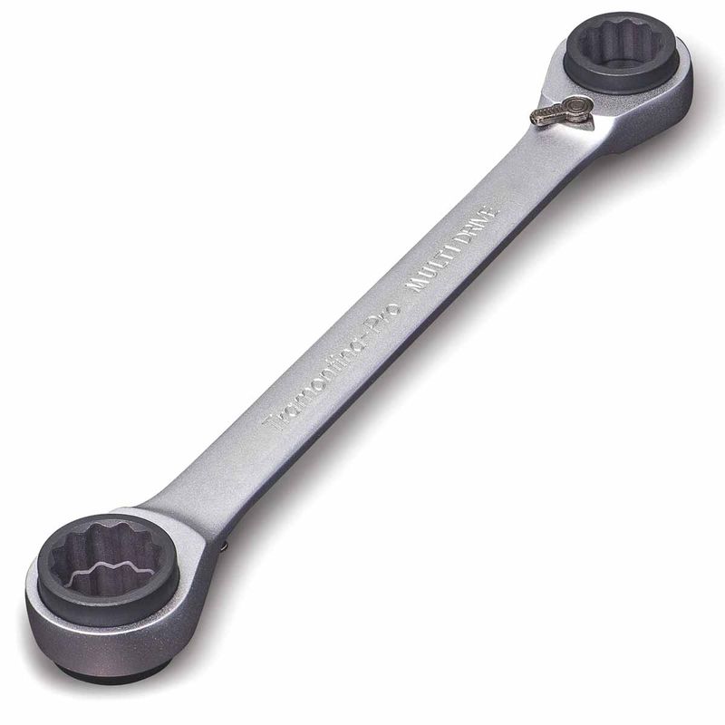 Chave Com Catraca 4 Bocas 13 x 15 x 17 x 19mm (44637/104) - Tramontina Pro,