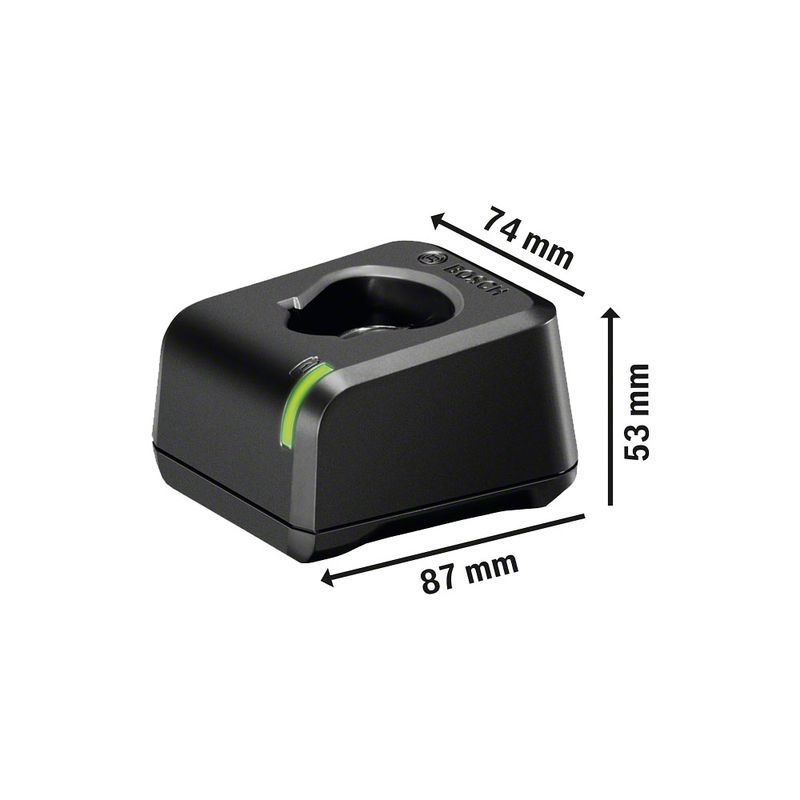 Carregador Bosch GAL 12V-20, 12V, BIVOLT, Compatível com 100% das Baterias 12V Bosch