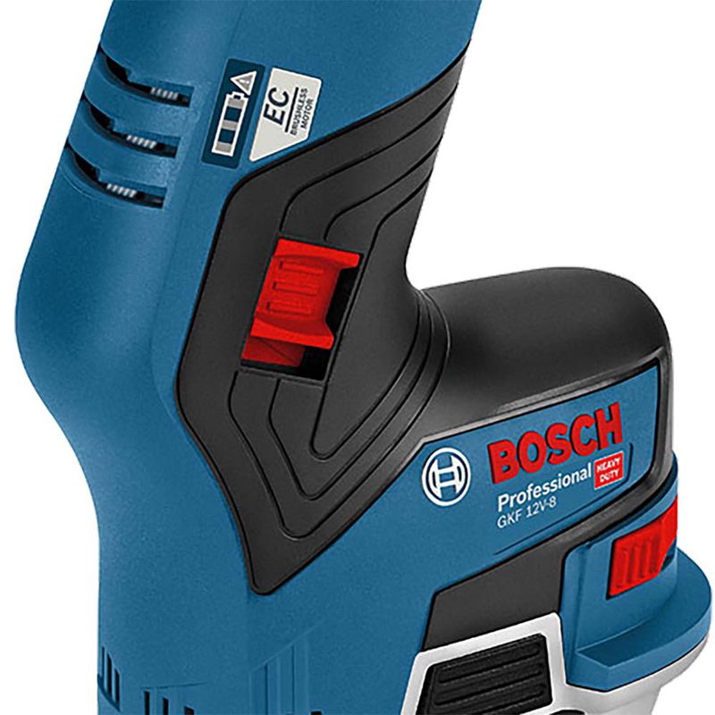 Tupia a Bateria Bosch GKF 12V-8, 12V, com 2 Pinças, sem Bateria e sem Carregador