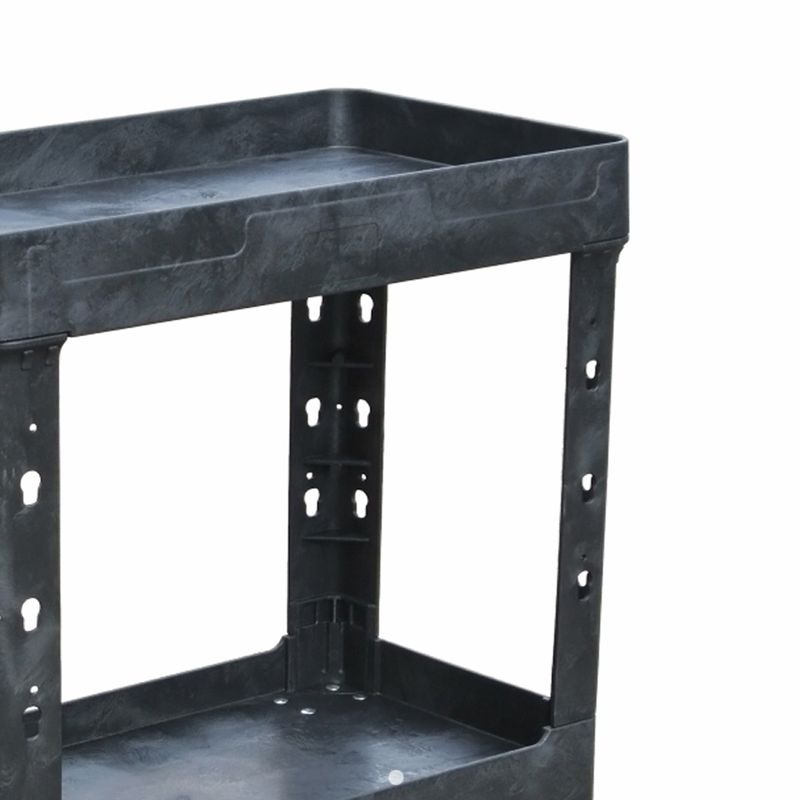 Carrinho Aberto P/ Armazenamento e Transporte Ferramentas C/ 2 Prateleiras (3521) - Lupus