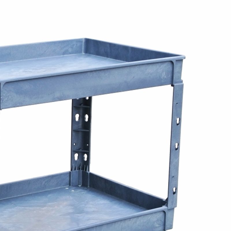 Carrinho Aberto P/ Armazenamento e Transporte Ferramentas C/ 2 Prateleiras (3523) - Lupus