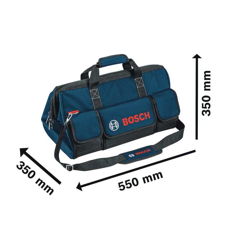 Bolsa Grande de Transporte 3 Compartimentos, até 25kg 55x35x35cm - BOSCH