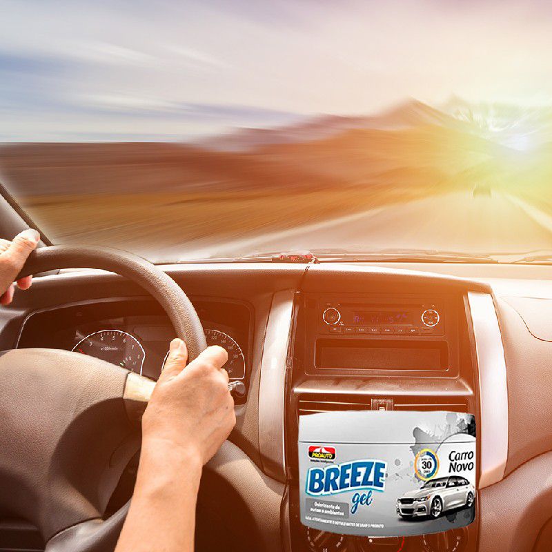 Odorizante Breeze Gel Carro Novo 60 mL - Proauto
