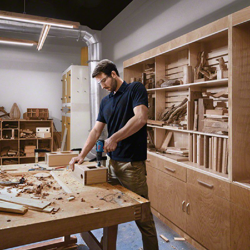 Parafusadeira e Furadeira de Impacto a Bateria de 3/8'' Bosch GSB 12V-30, 12V, 2 Baterias 2,0Ah, Carregador Rápido BIVOLT em Maleta