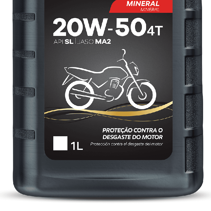 Óleo SUPER MOTO™ 4T 20W-50 1L - Mobil