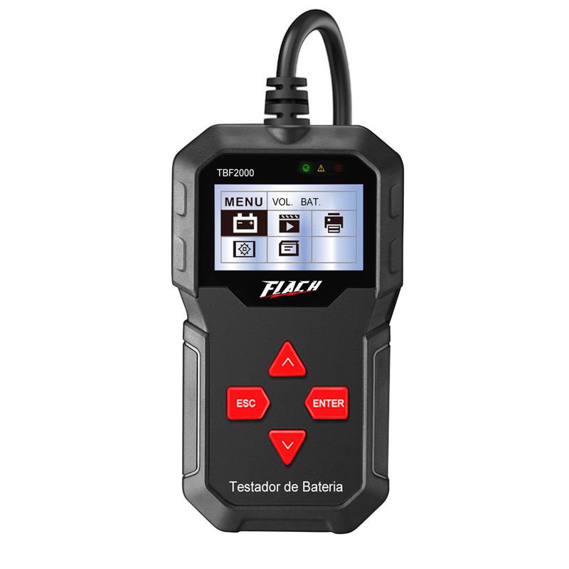 Testador de Baterias Digital 12V TBF-2000 - FLACH