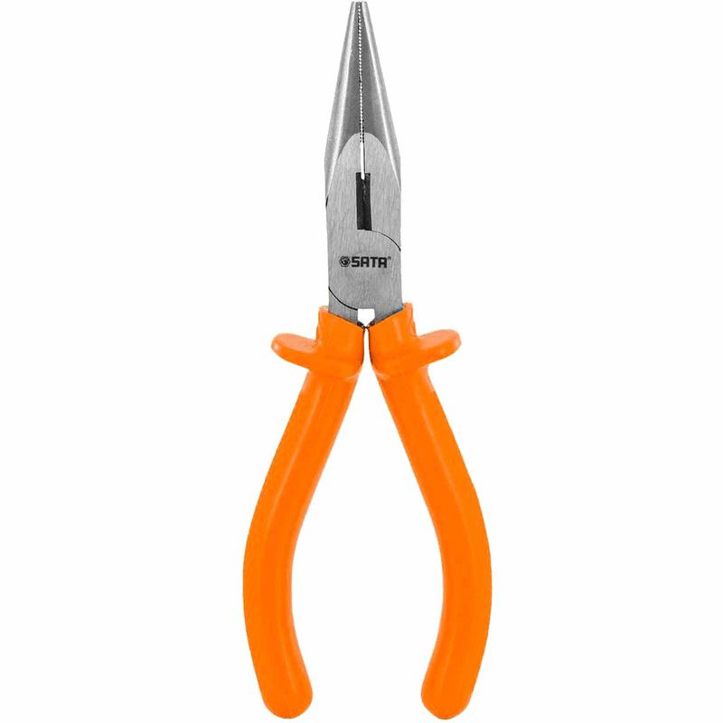 Alicate Meia Cana Curto Isolado 6'' (ST70041AST) - Sata