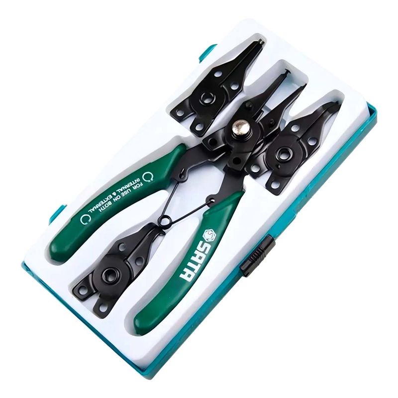 Jogo de Alicates de Retenção Com 5 Peças (ST09251SJ) - Sata