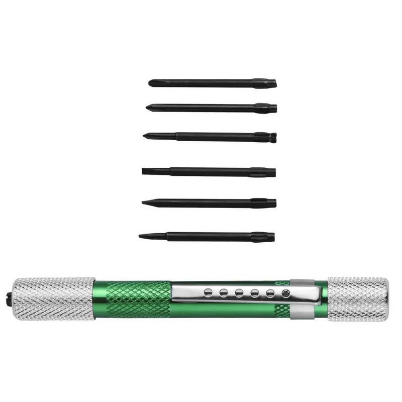 Jogo de Chaves de Fenda / Phillips Eletrônica Com 6 Peças (ST03141ST) - Sata