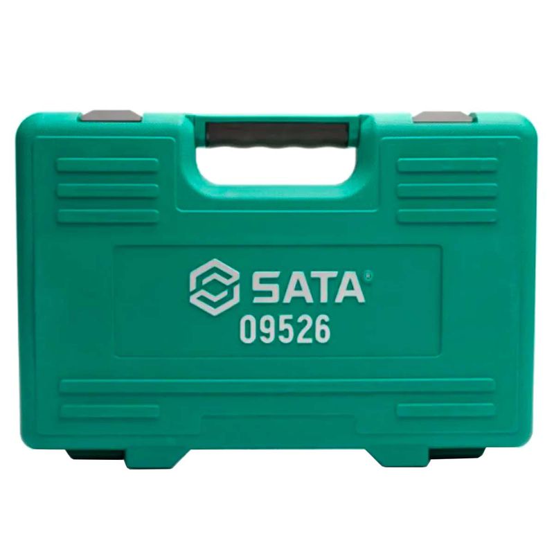 Jogo de Soquete de Impacto Sextavado Com 23 Peças (ST09526) - Sata