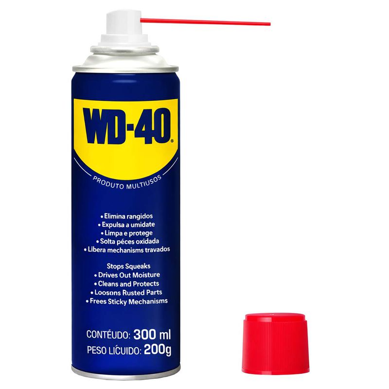 Óleo Lubrificante Desengripante Multiuso 300ml - WD-40
