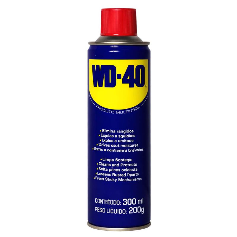 Óleo Lubrificante Desengripante Multiuso 300ml - WD-40