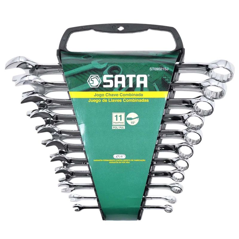 Jogo de Chave Estrela Com 11 Peças (ST09021SJ ) - Sata