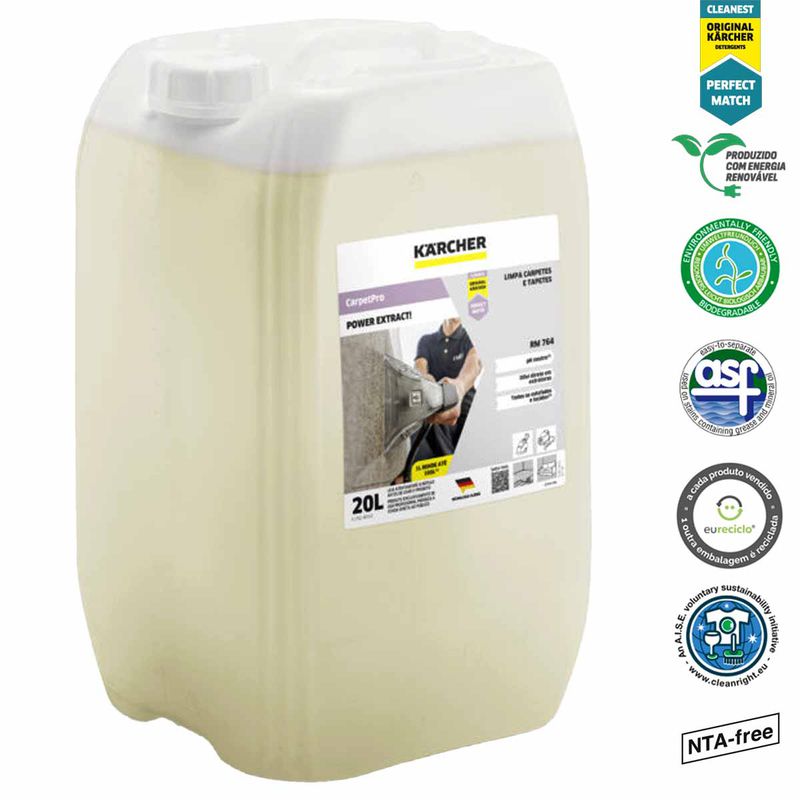 Detergente PowerExtract! (20L) Rm 764 (93814930) - Karcher