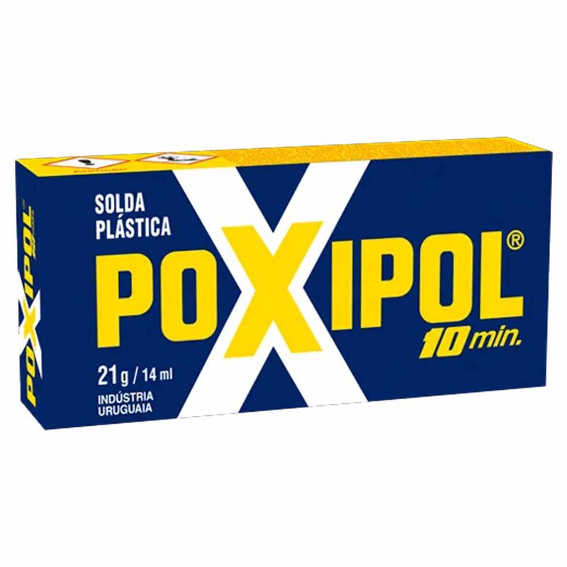 Adesivo Epóxi Líquido Cinza 10Min - 108G/70Ml (521205) - Poxipol