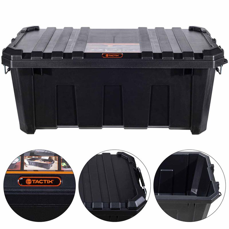 Caixa Organizadora 60L - 80,1 x 38,3 x 32,5cm (583,0005) - Tactix