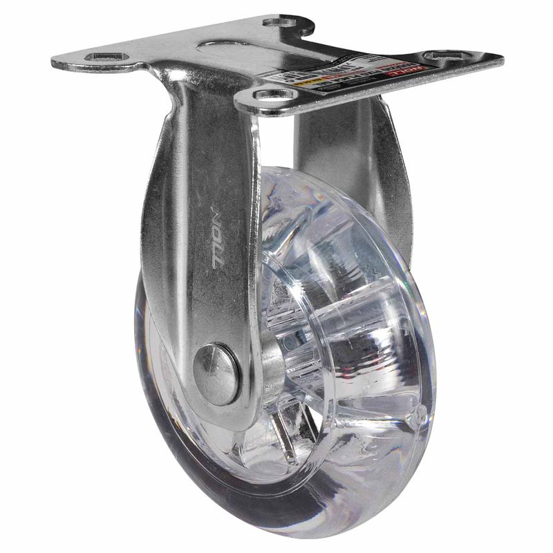 Rodízio Gel Fixo Transparente 35 x 25mm (778,0054) - Noll