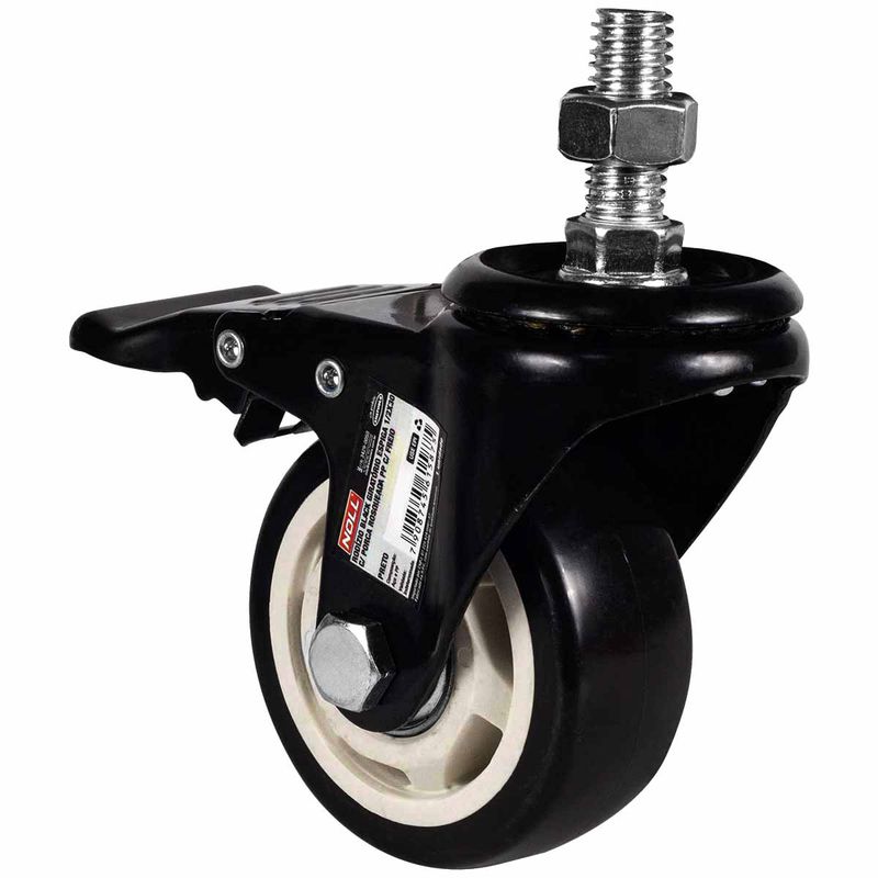 Rodízio Giratório Com Freio Espiga 50 x 24mm (778,0018) - Noll