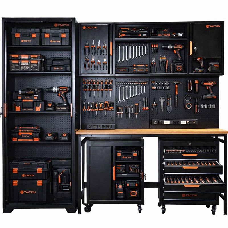 Conjunto de Armários Modulares 6 em 1 (585,0006) - Tactix