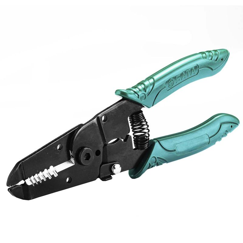 Alicate Descascador de Fios 7'' (ST91202ST) - Sata