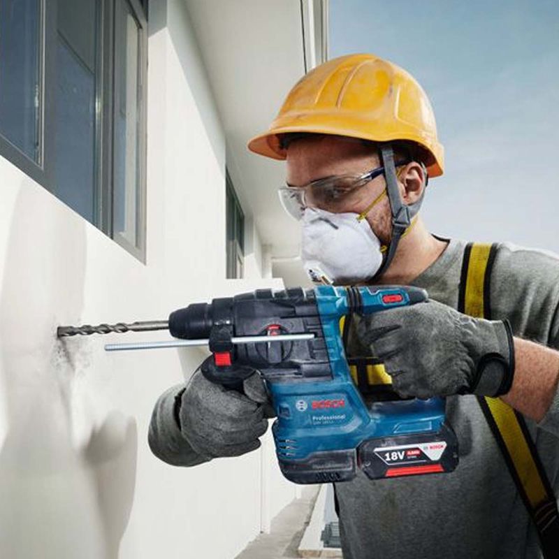 Martelete Rompedor Com 2 Baterias e Carregador + Bolsa (GBH 185-LI) - Bosch