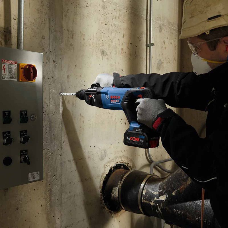 Martelete Rompedor Com 2 Baterias e Carregador + Bolsa (GBH 18V-26D) - Bosch