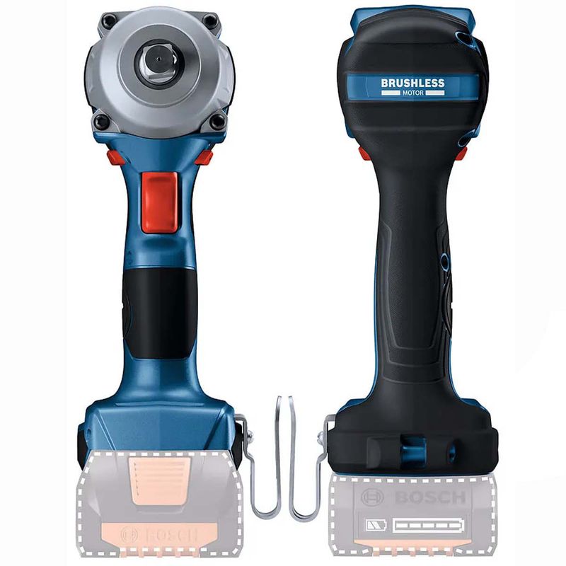 Chave de Impacto 18V Com 2 Baterias e Carregador (GDS 18V-450 PC) - Bosch