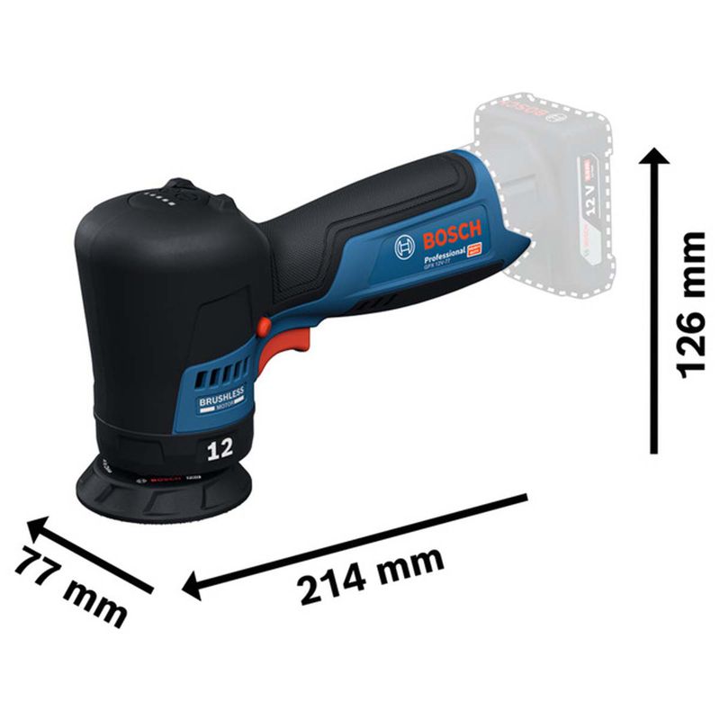 Politriz a Bateria GPX 12V-77 SB (06019L40K0) - Bosch