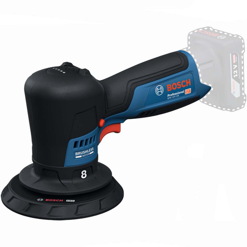 Politriz a Bateria GPX 12V-125 SB (06019L41K0) - Bosch
