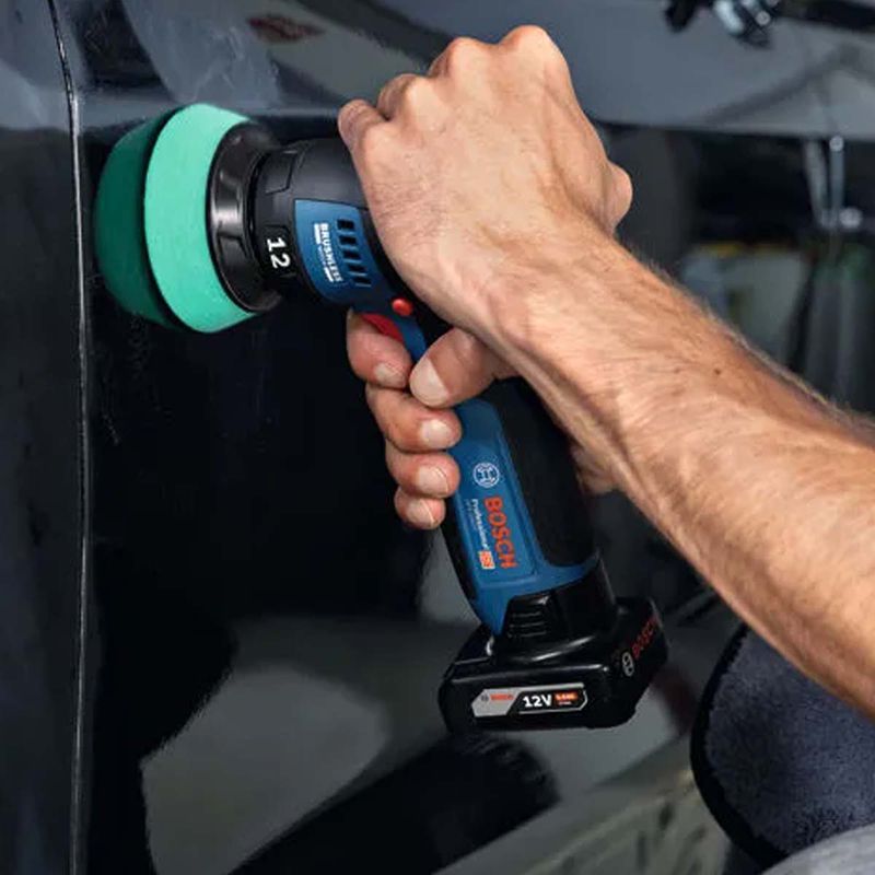 Politriz Roto-Orbital Com 2 Baterias e Carregador (GPX 12V-77) - Bosch