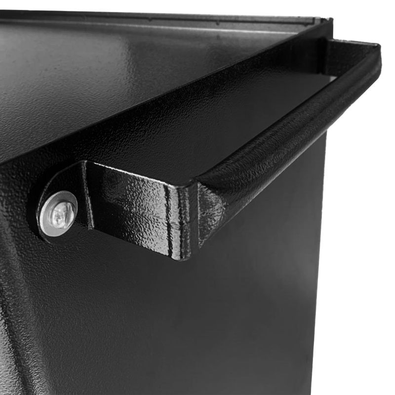 Carrinho Para Ferramentas Fechado Com 1 Gaveta e 2 Portas Preto (NC-11) - Nocram