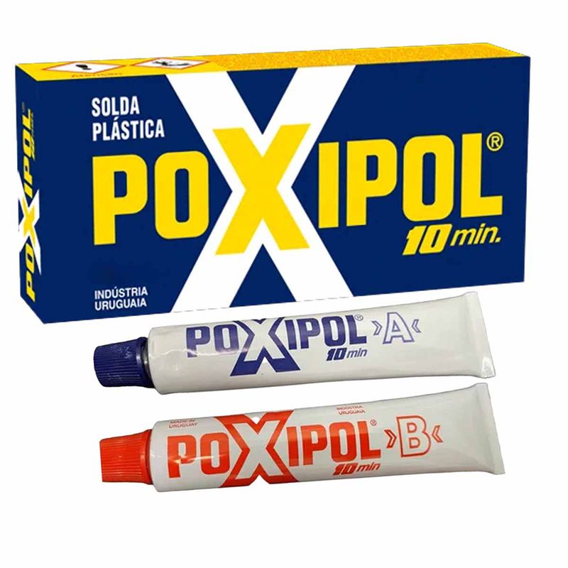 Adesivo Epóxi Líquido Cinza 10Min - 108G/70Ml (521205) - Poxipol