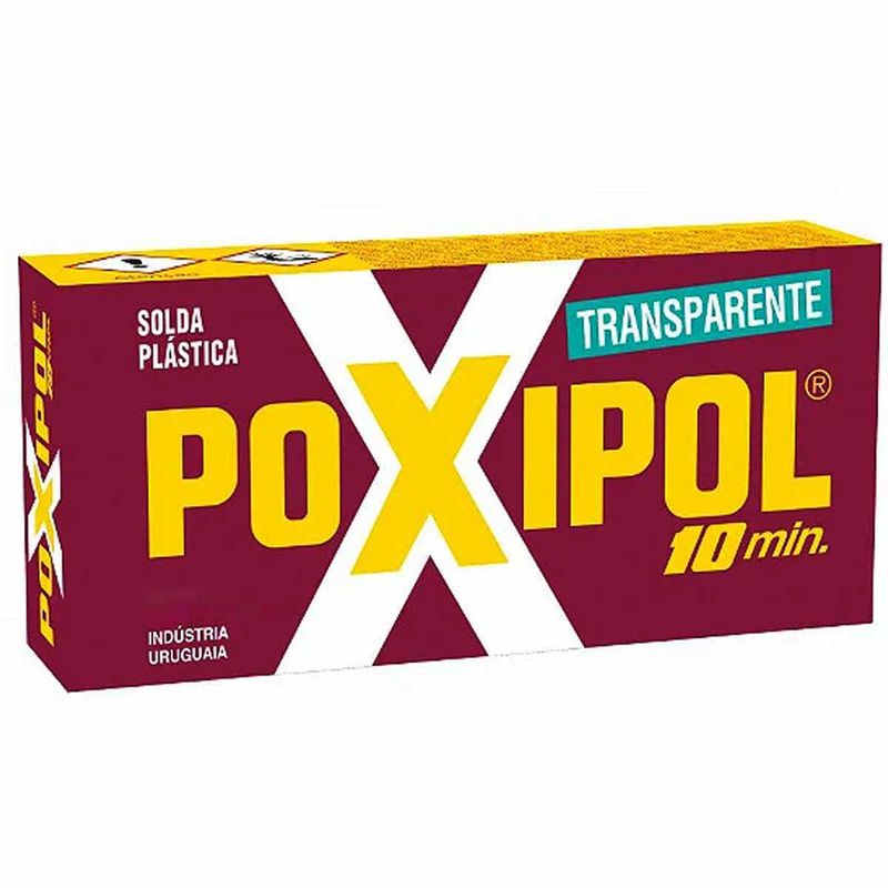 Adesivo Epóxi Líquido Transparente 10Min - 16G/14Ml (521230) - Poxipol