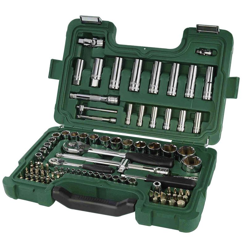 Jogo de Soquete de Impacto Sextavado Com 88 Peças (ST09013SJ) - Sata