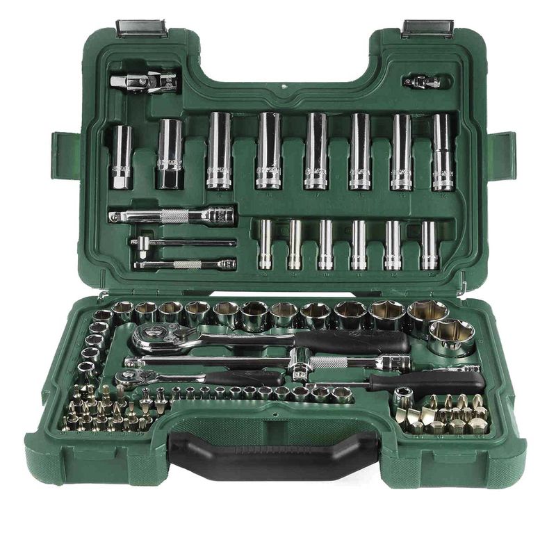 Jogo de Soquete de Impacto Sextavado Com 88 Peças (ST09013SJ) - Sata