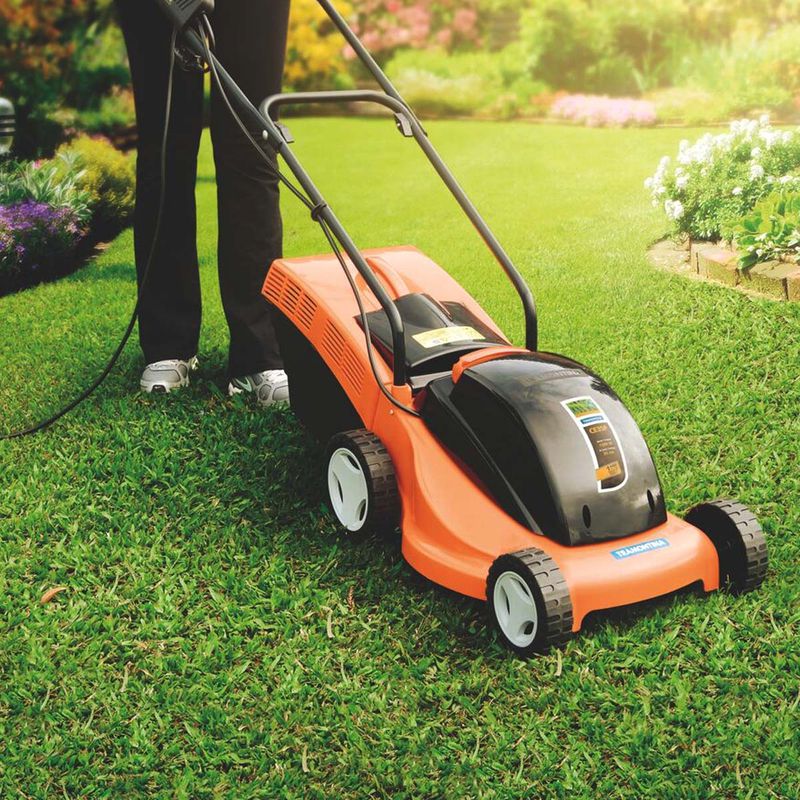 Par de Rodas Traseiras 170 mm + Calotas para Cortador de Grama CE35P (78795/718) - Tramontina