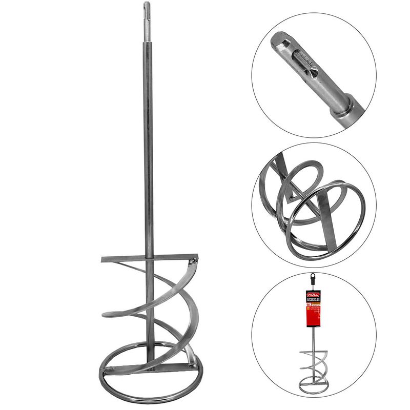 Batedor de Argamassa e Tinta 180mm SDS/PLUS (327,0002) - Noll