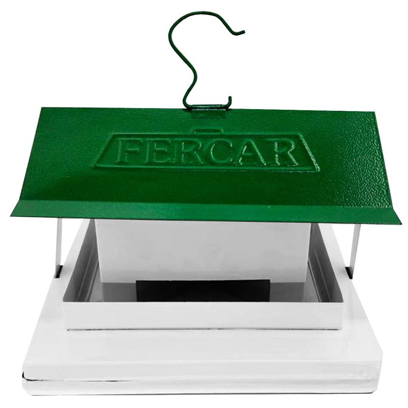 Comedouro Para Pássaros Com Fruteira Verde (70) - Fercar