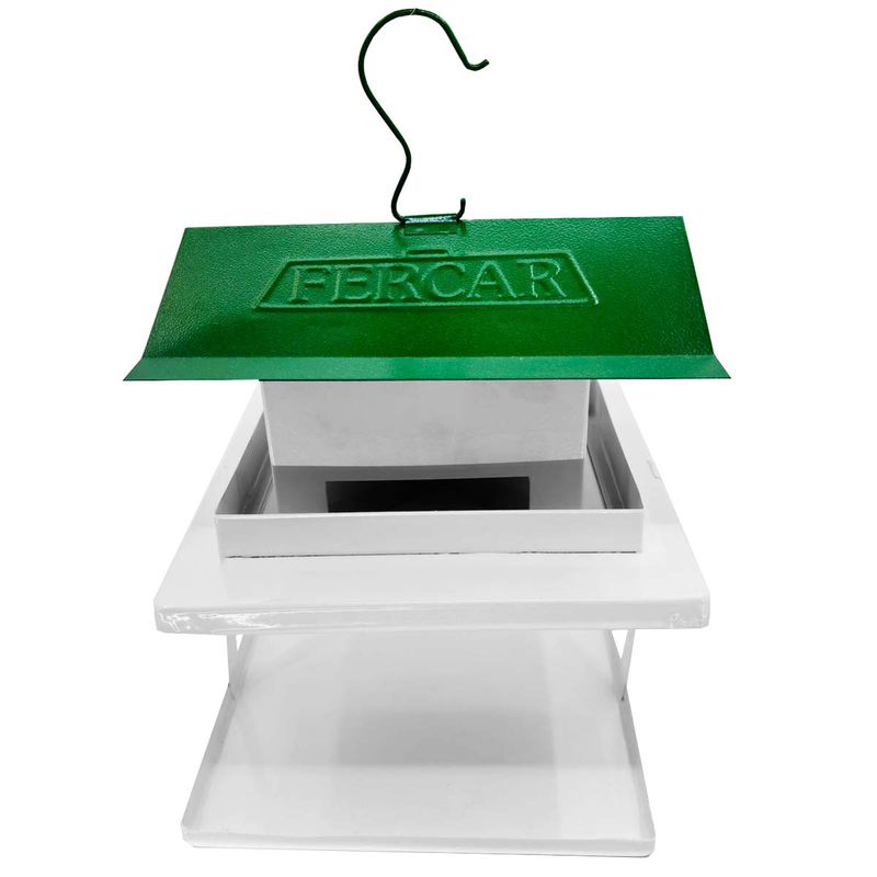 Comedouro Para Pássaros Com Fruteira Verde (70) - Fercar
