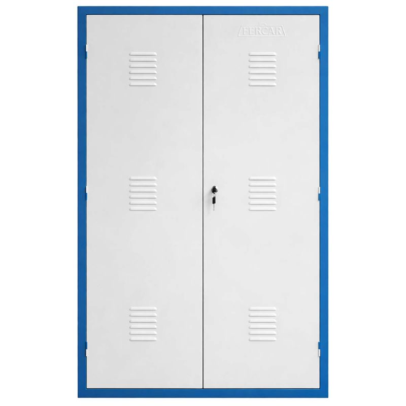 Armário Para Peças e Ferramentas Fechado Com 3 Prateleiras (1349) - Fercar