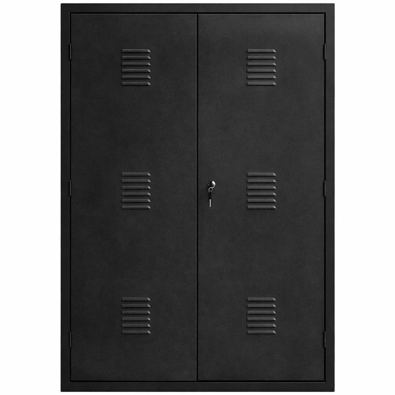 Armário Para Peças e Ferramentas Fechado Com 3 Prateleiras (1505) - Fercar