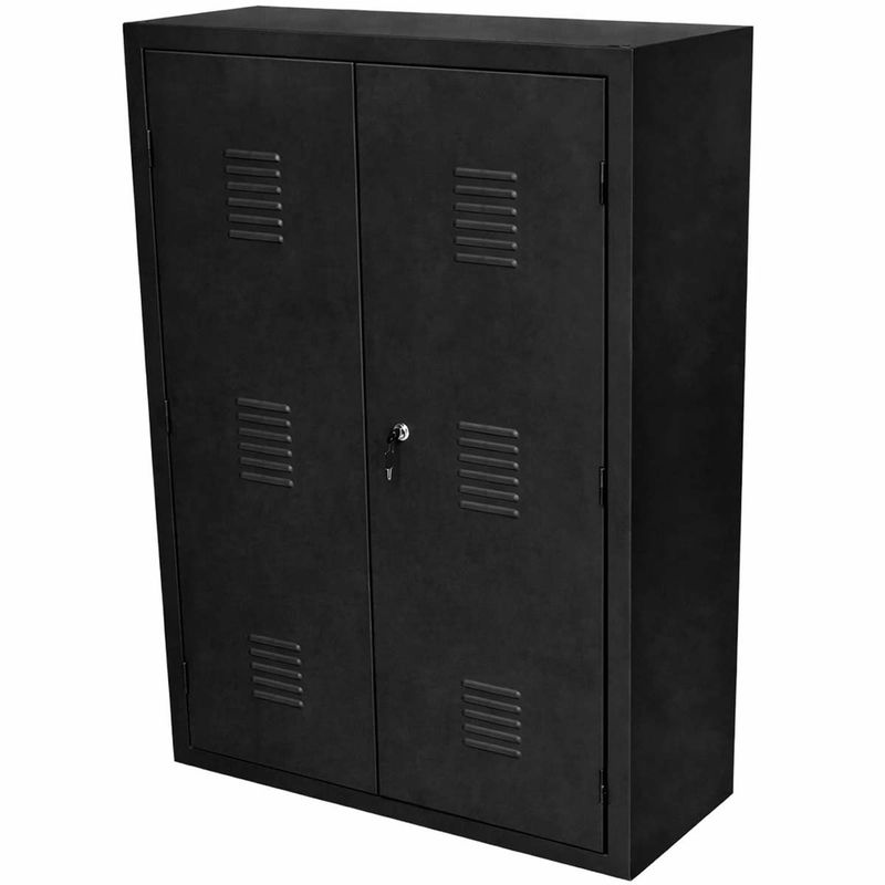 Armário Para Peças e Ferramentas Fechado Com 3 Prateleiras (1505) - Fercar