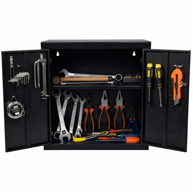 Armário Para Ferramentas Fechado Com 1 Prateleira (1065) - Fercar