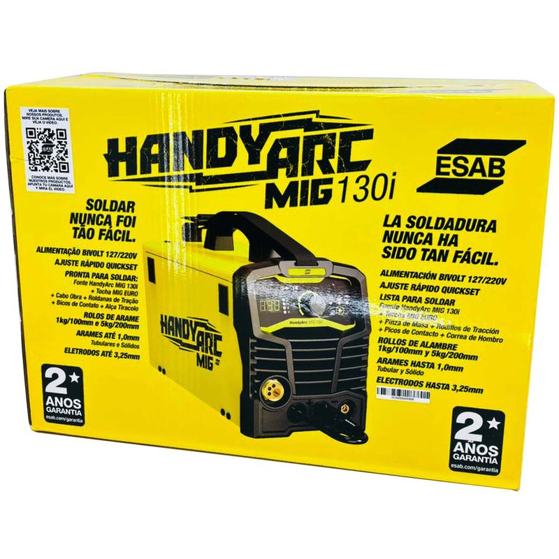 Máquina de Solda Inversora Handyarc 130i (753568) - Esab