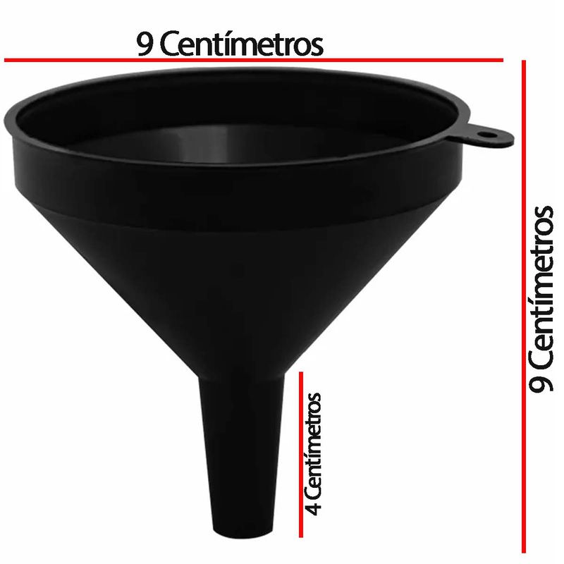 Funil em Polipropileno 4'' (1111-24) - Lupus