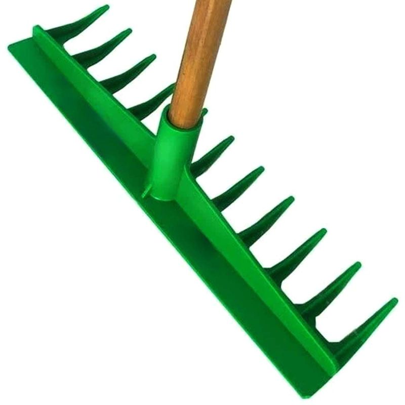 Ancinho Plástico Com Cabo Verde (Fj-1012) - Trapp