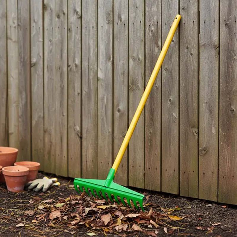 Ancinho Plástico Com Cabo Verde (Fj-1012) - Trapp