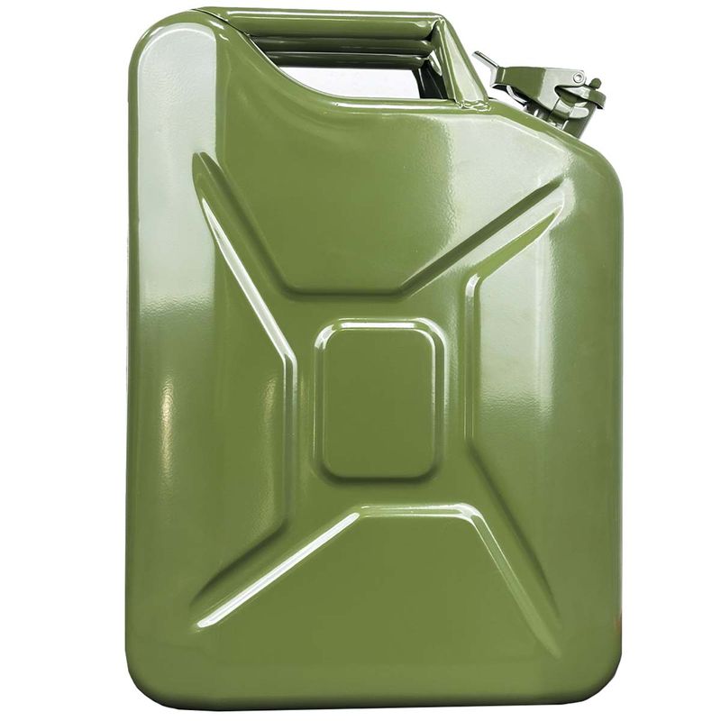 Galão Metálico Para Transferência de Combustíveis 20L - Verde (2064) - Lupus